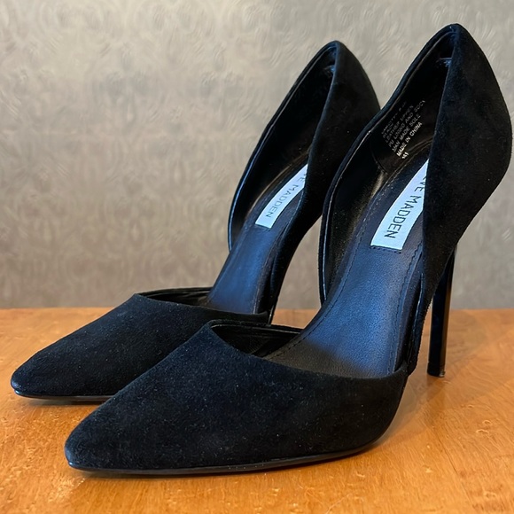 Steve Madden leather suede pump - Picture 1 of 3